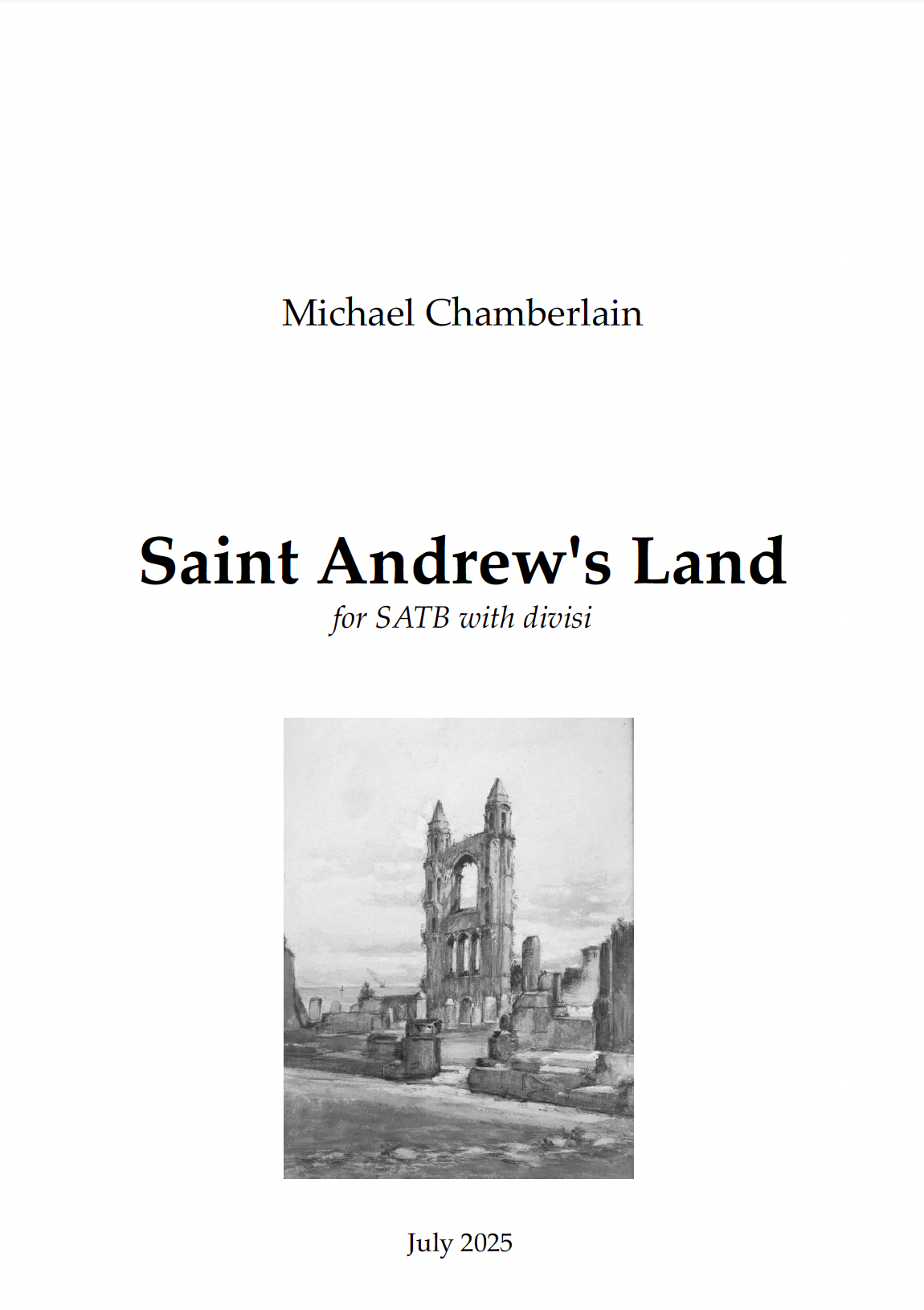 Frontispiece for Saint Andrew's Land